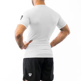 ICON SHORT-SLEEVE RASH GUARD | WHITE