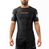 ICON SHORT-SLEEVE RASH GUARD | BLACK
