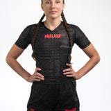 DISTORTION WOMEN'S SHORT-SLEEVE RASH GUARD