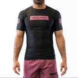 SUB HNTR II SHORT-SLEEVE RASH GUARD | PLUM