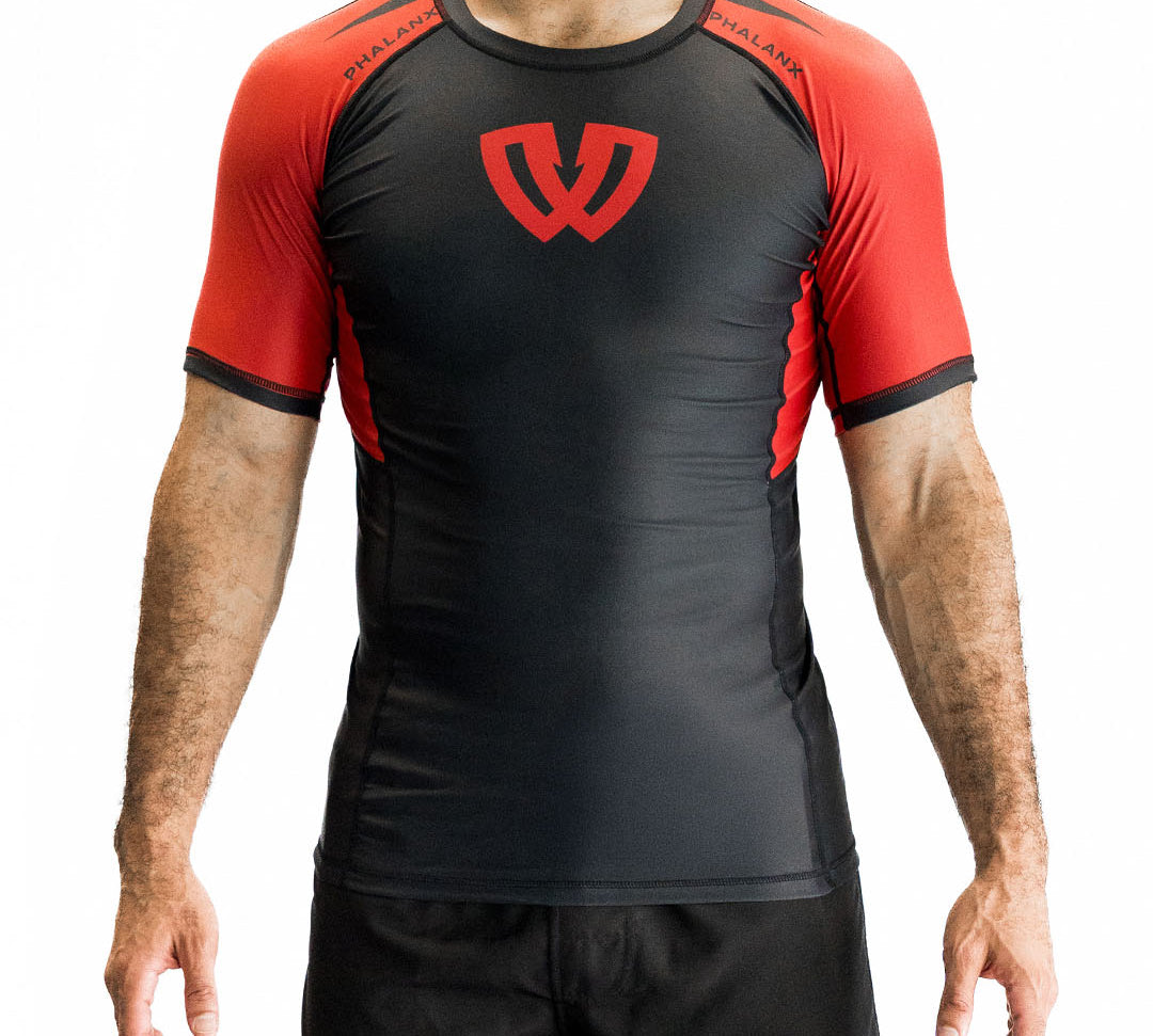 TM8P RANKED SHORT-SLEEVE RASH GUARD