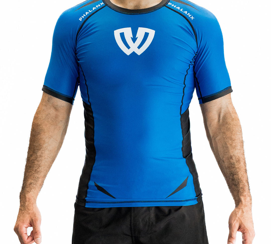 TM8P RANKED SHORT-SLEEVE RASH GUARD