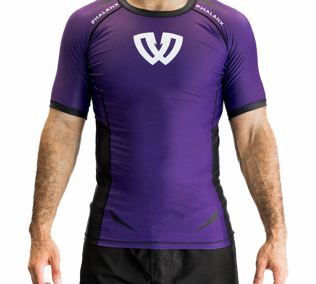 TM8P RANKED SHORT-SLEEVE RASH GUARD