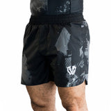 GLITCH NOIR HPTX JIU JITSU SHORTS
