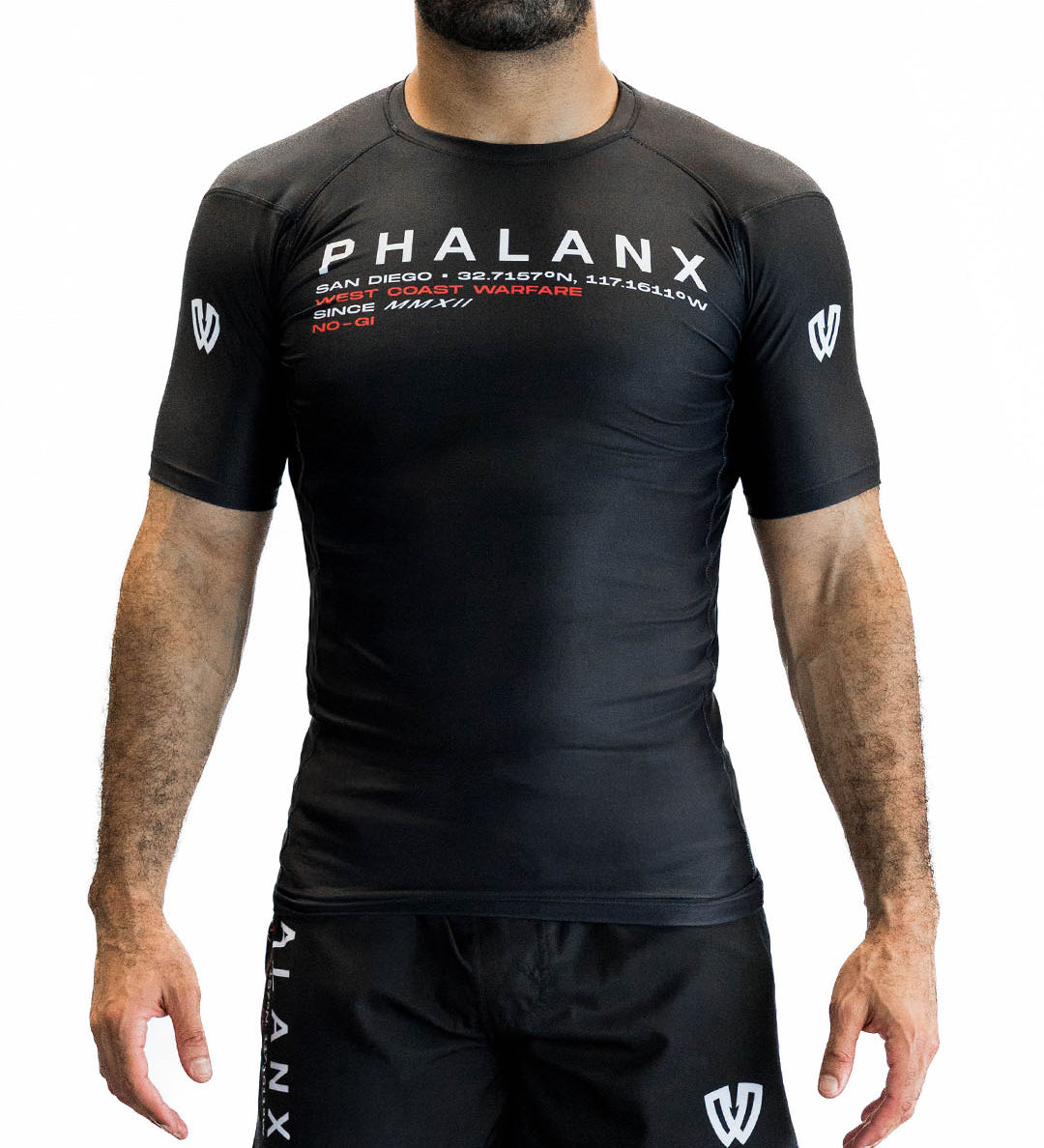 WEST COAST WARFARE RASH GUARD | BLACK