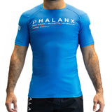 WEST COAST WARFARE SHORT-SLEEVE RASH GUARD | BLUE