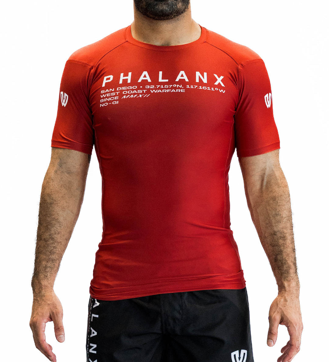 WEST COAST WARFARE RASH GUARD | RED