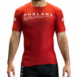 WEST COAST WARFARE SHORT-SLEEVE RASH GUARD | RED