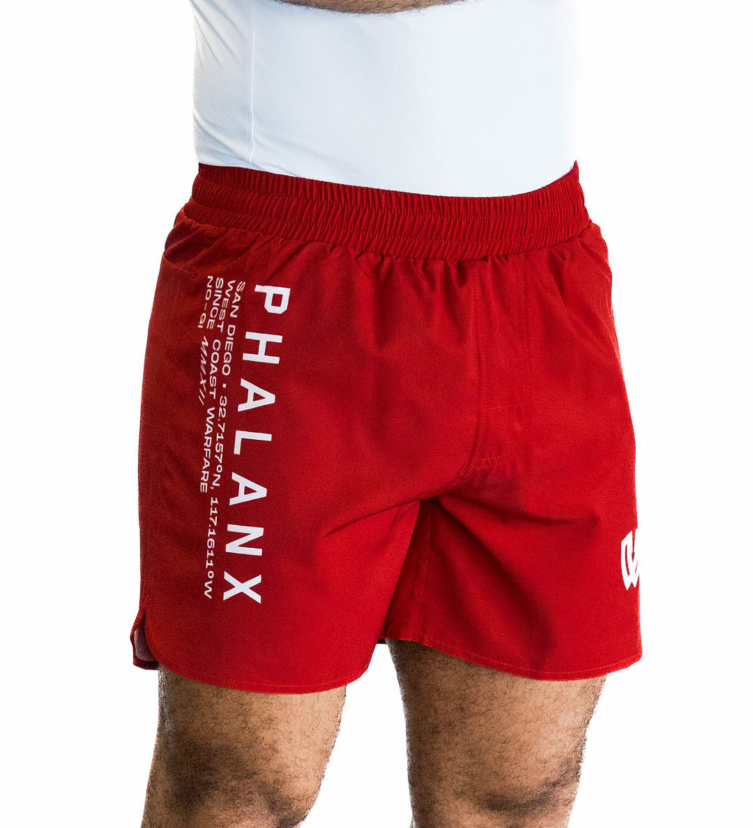 WEST COAST WARFARE 5" HPTX SHORTS | RED