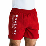 WEST COAST WARFARE HPTX JIU JITSU SHORTS (5” Inseam) | RED