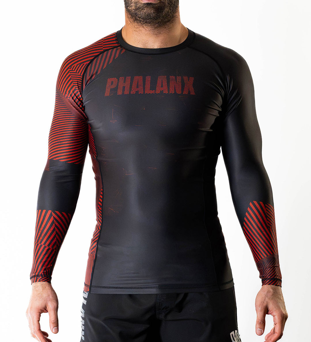 CHAOS 2026 RANKED LS RASH GUARD | BLACK