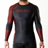 CHAOS 2026 RANKED LONG-SLEEVE RASH GUARD | BLACK