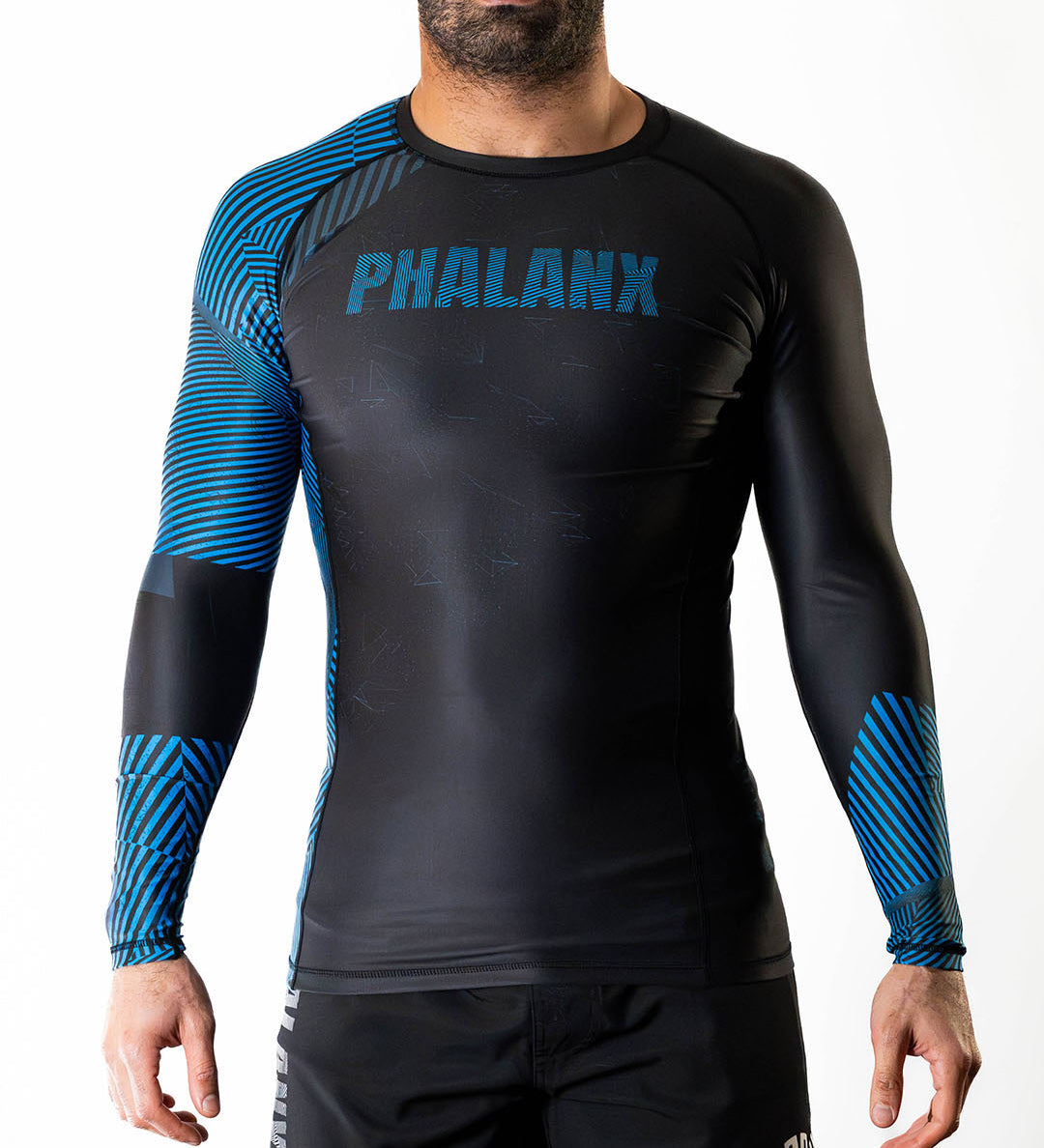 CHAOS 2026 RANKED LS RASH GUARD | BLUE