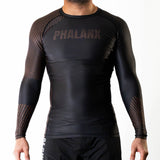 CHAOS 2026 RANKED LONG-SLEEVE RASH GUARD | BROWN