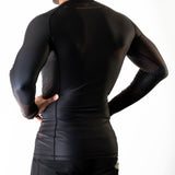 CHAOS 2026 RANKED LONG-SLEEVE RASH GUARD | BROWN