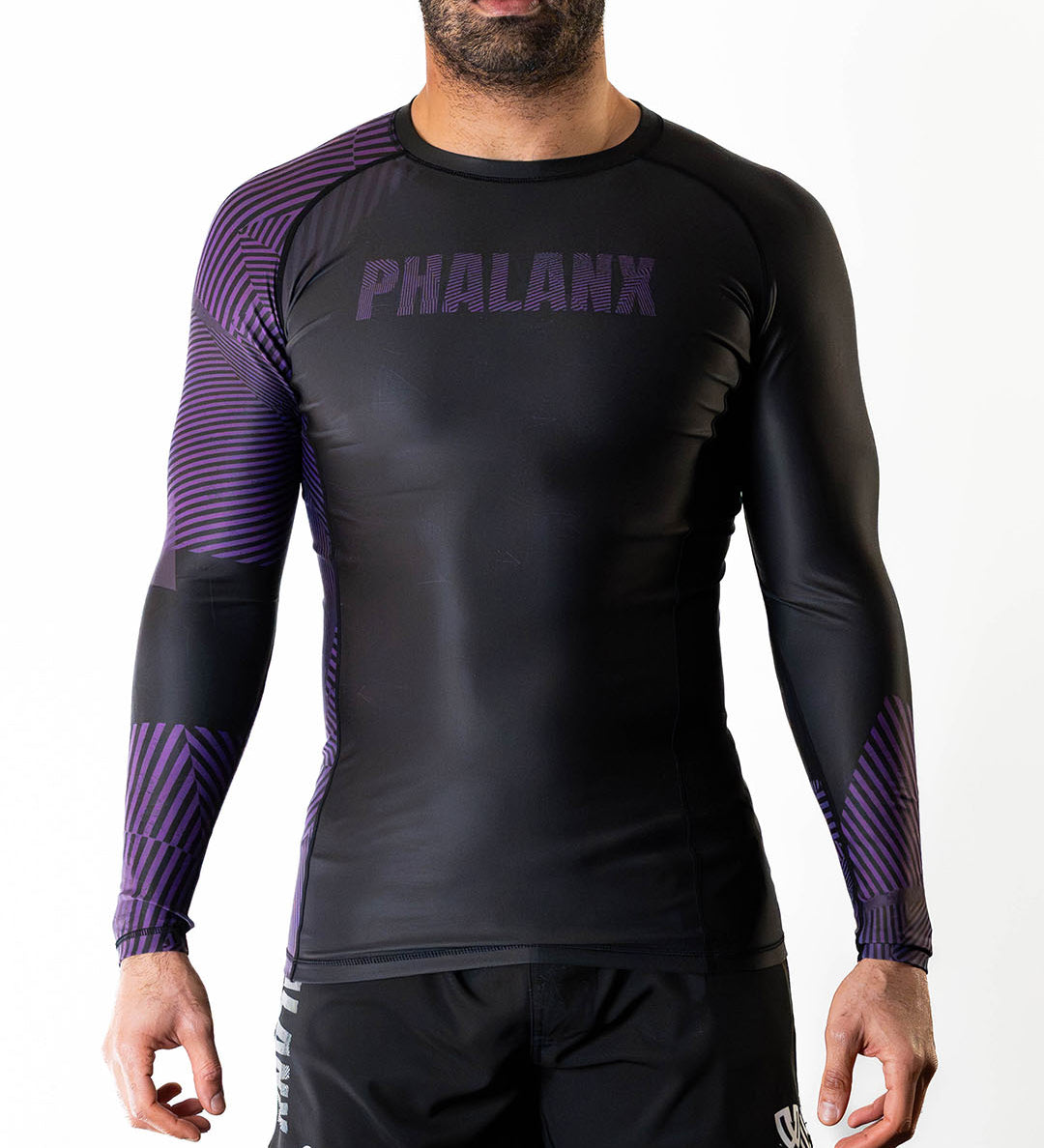 CHAOS 2026 RANKED LS RASH GUARD | PURPLE