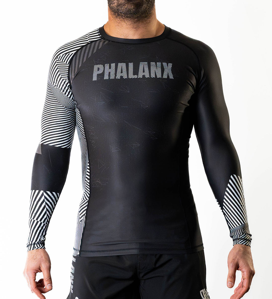 CHAOS 2026 RANKED LS RASH GUARD | WHITE
