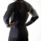 CHAOS 2026 RANKED LONG-SLEEVE RASH GUARD | WHITE