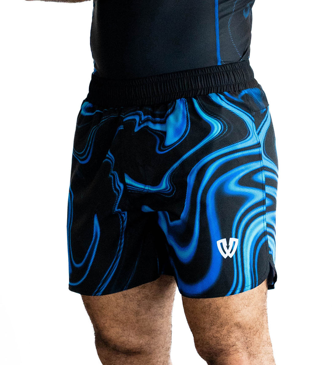 BLUE MARBLE 5" HPTX SHORTS