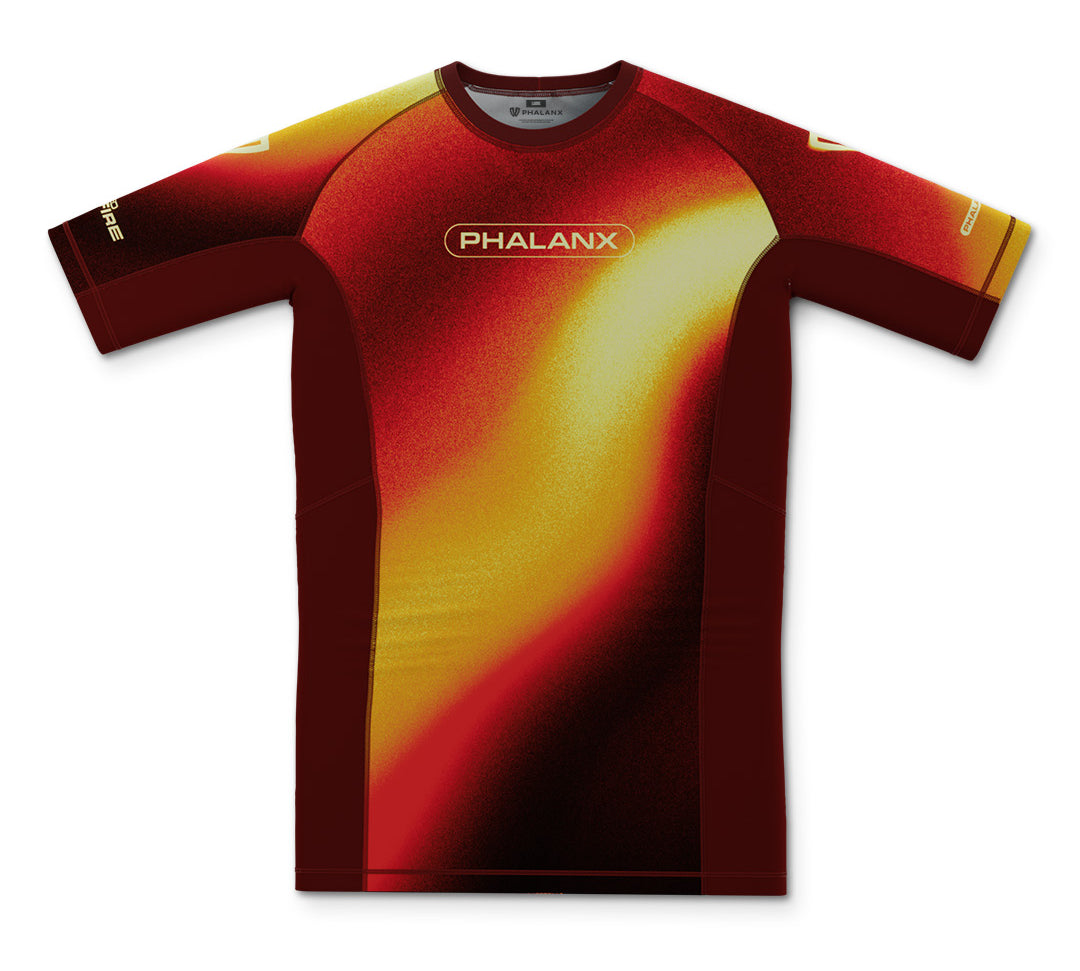 AMBER SHORT SLEEVE RASH GUARD