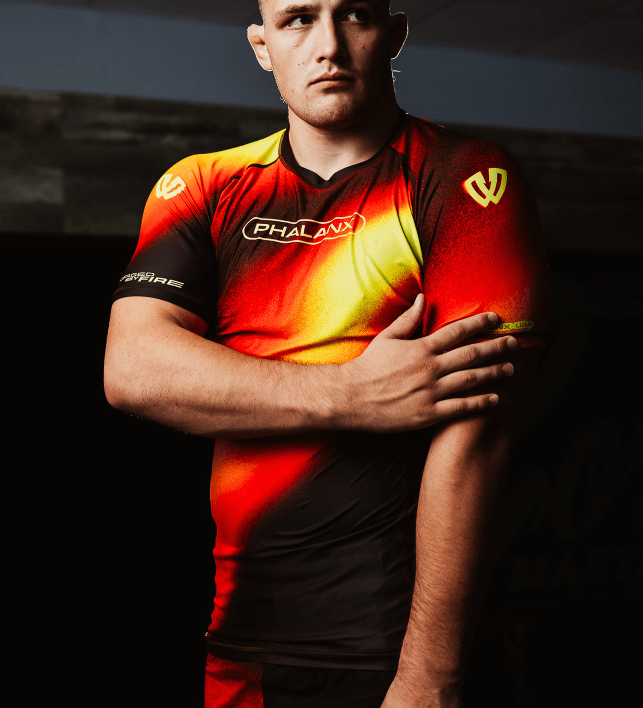 AMBER SHORT SLEEVE RASH GUARD