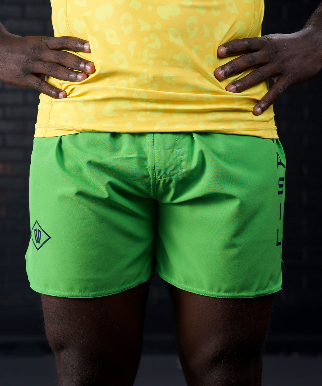 NATIONALS HPTX JIU JITSU SHORTS (5" INSEAM) | BRAZIL