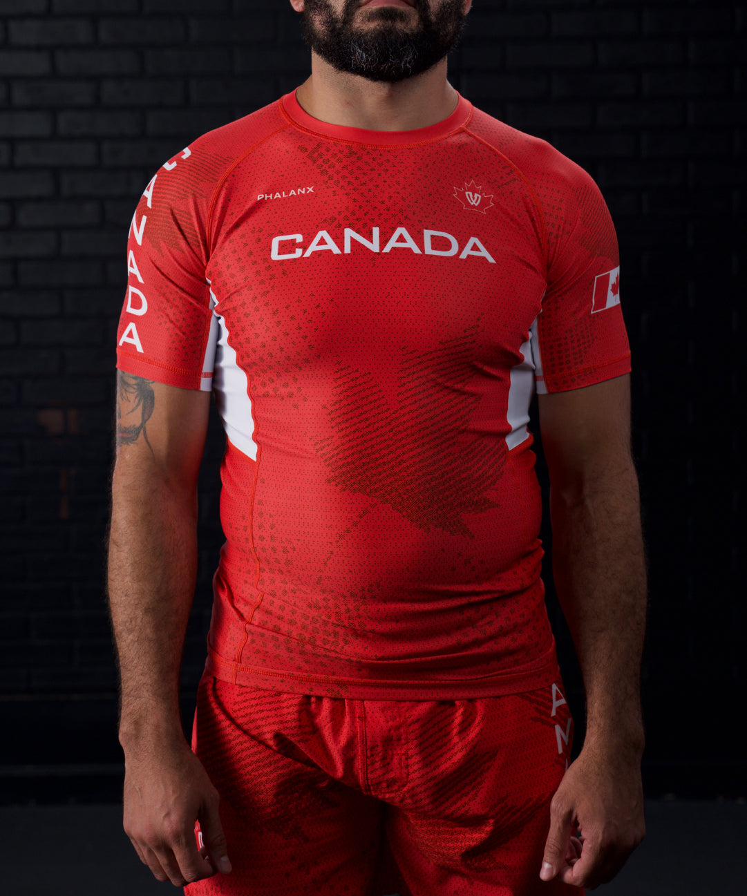 NATIONALS SHORT-SLEEVE RASH GUARD | CANADA