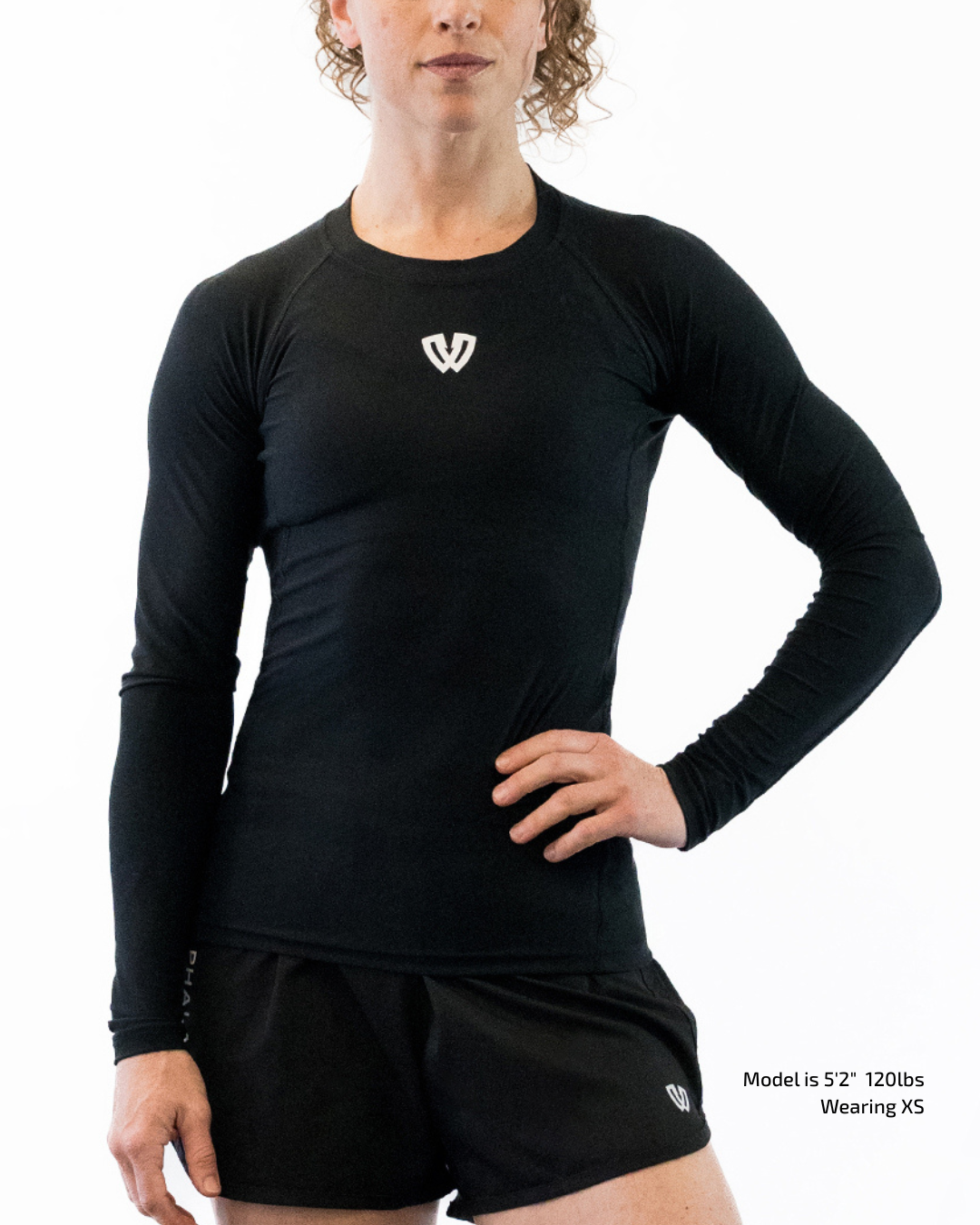 Phalanx Women's Jiu-jitsu BJJ long-sleeve rash guard is perfect for training jiu-jitsu, no-gi grappling, MMA—mixed martial arts, Brazilian Jiu-jitsu, wrestling, and judo. It is also perfect for no-gi JJ or gi jiu-jitsu, and it can be worn at Spartan Race, Tough Mudder, Yoga—all athletics!