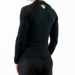 Phalanx Women's Jiu-jitsu BJJ long-sleeve rash guard is perfect for training jiu-jitsu, no-gi grappling, MMA—mixed martial arts, Brazilian Jiu-jitsu, wrestling, and judo. It is also perfect for no-gi JJ or gi jiu-jitsu, and it can be worn at Spartan Race, Tough Mudder, Yoga—all athletics!