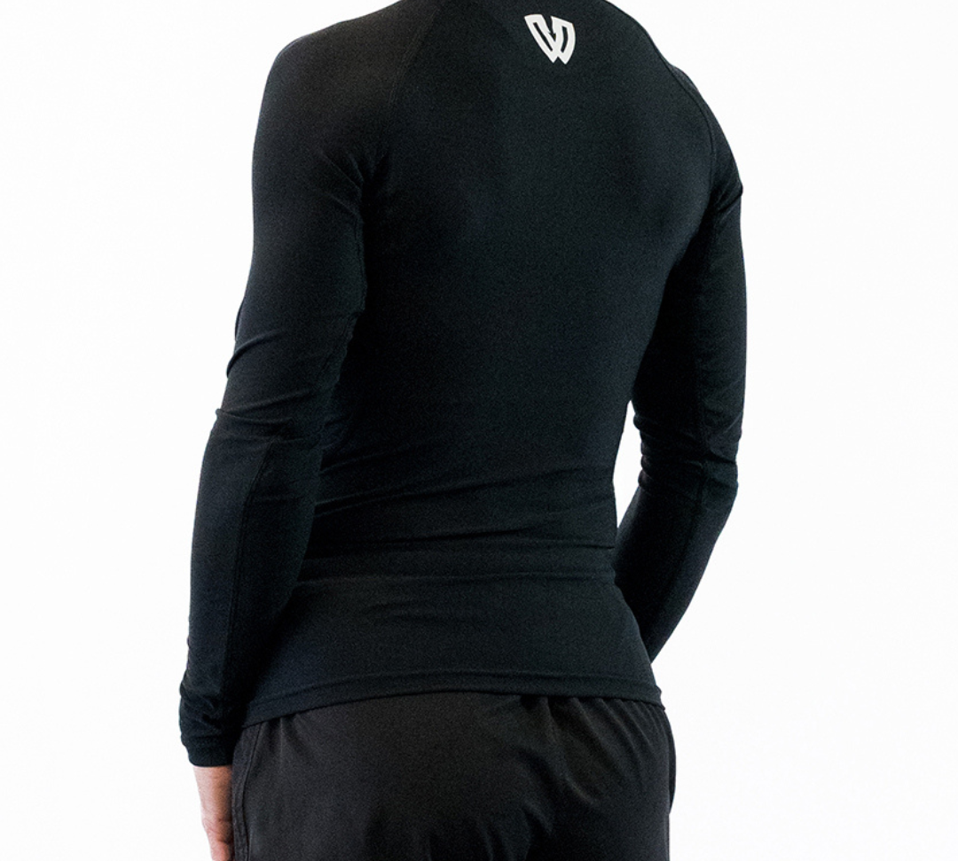 Phalanx Women's Jiu-jitsu BJJ long-sleeve rash guard is perfect for training jiu-jitsu, no-gi grappling, MMA—mixed martial arts, Brazilian Jiu-jitsu, wrestling, and judo. It is also perfect for no-gi JJ or gi jiu-jitsu, and it can be worn at Spartan Race, Tough Mudder, Yoga—all athletics!