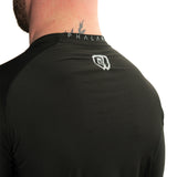 Phalanx jiu jitsu rash guard for BJJ and MMA, compression top short sleeve rashguard perfect for No Gi Jiu Jitsu, Brazilian Jiu-Jitsu and Mixed Martial Arts - all grappling and wrestling Spartan Race, Tough Mudder, Surfing, Yoga - all athletics! Workout clothes for a wide range of everyday sports, gym wear and exercise activities.