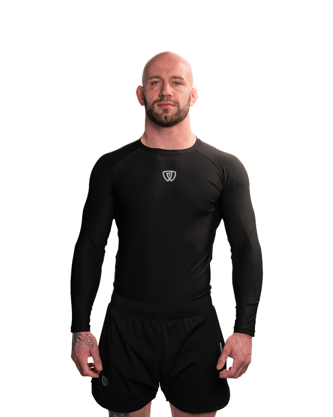 Phalanx jiu jitsu rash guard for BJJ and MMA, compression top short sleeve rashguard perfect for No Gi Jiu Jitsu, Brazilian Jiu-Jitsu and Mixed Martial Arts - all grappling and wrestling Spartan Race, Tough Mudder, Surfing, Yoga - all athletics! Workout clothes for a wide range of everyday sports, gym wear and exercise activities.