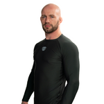 Phalanx jiu jitsu rash guard for BJJ and MMA, compression top short sleeve rashguard perfect for No Gi Jiu Jitsu, Brazilian Jiu-Jitsu and Mixed Martial Arts - all grappling and wrestling Spartan Race, Tough Mudder, Surfing, Yoga - all athletics! Workout clothes for a wide range of everyday sports, gym wear and exercise activities.