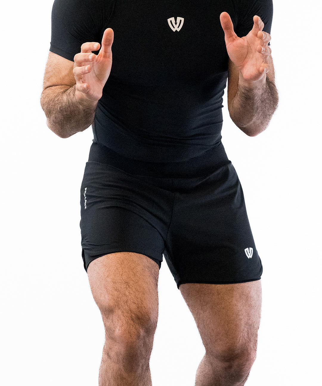 COMP ONE JIU JITSU SHORTS (5" Inseam) | BLACK