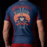 WE THE PEOPLE SHORT-SLEEVE RASH GUARD | CONTINENTAL