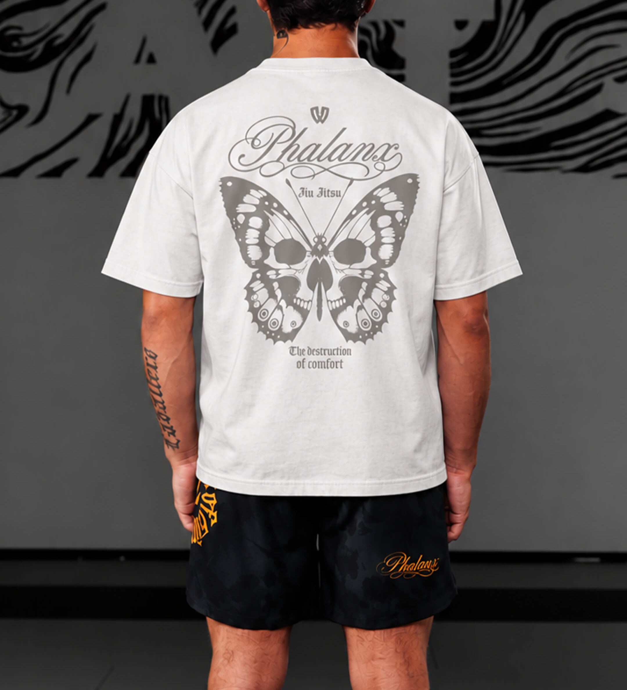 DESTRUCTION OF COMFORT BUTTERFLY TEE