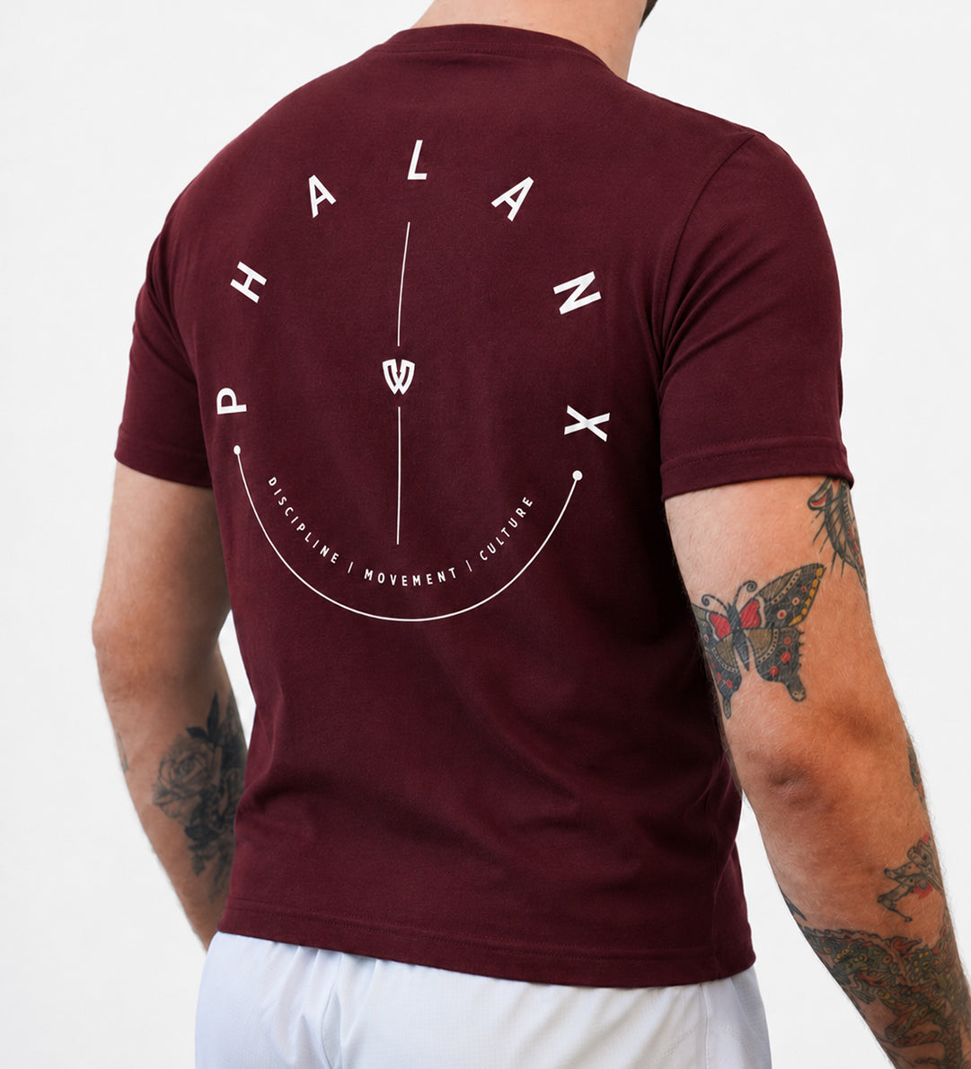 DMC T-SHIRT | BURGUNDY