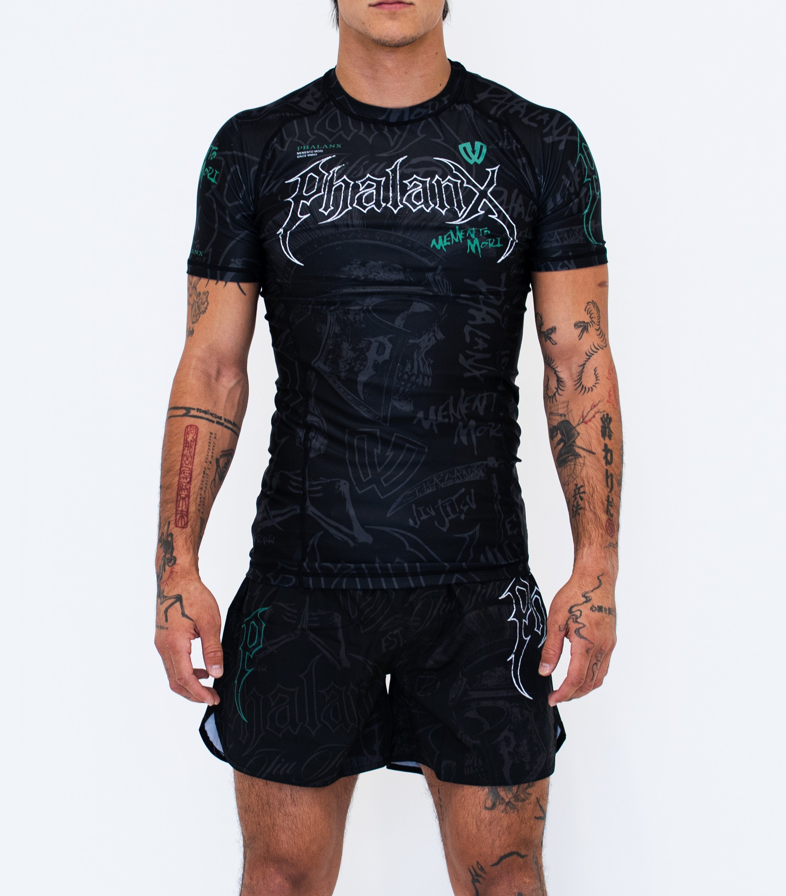 MEMENTO MORI | REQUIEM HPTX JIU JITSU SHORTS (5" Inseam)