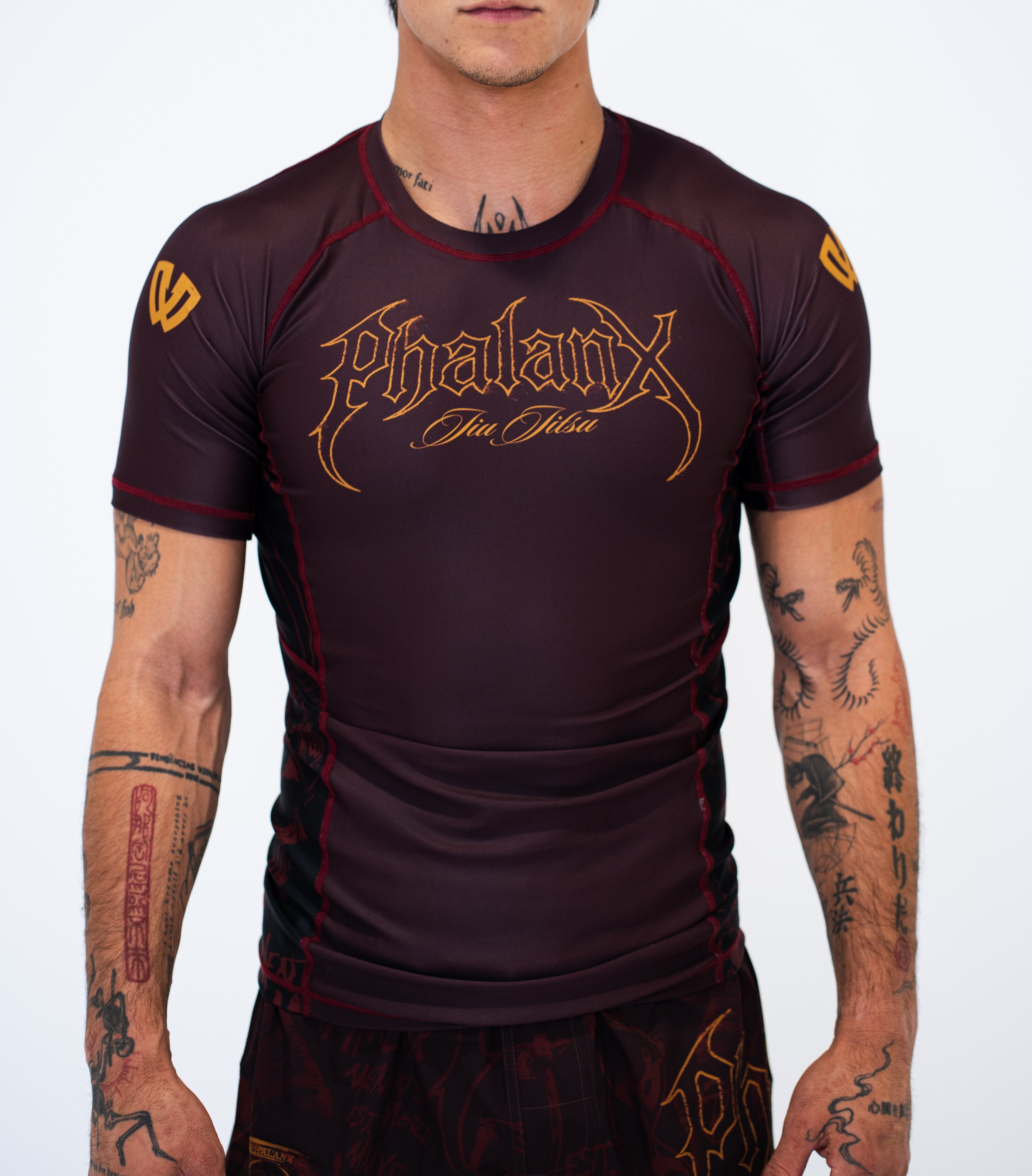 MEMENTO MORI | COVENANT  SHORT-SLEEVE RASH GUARD