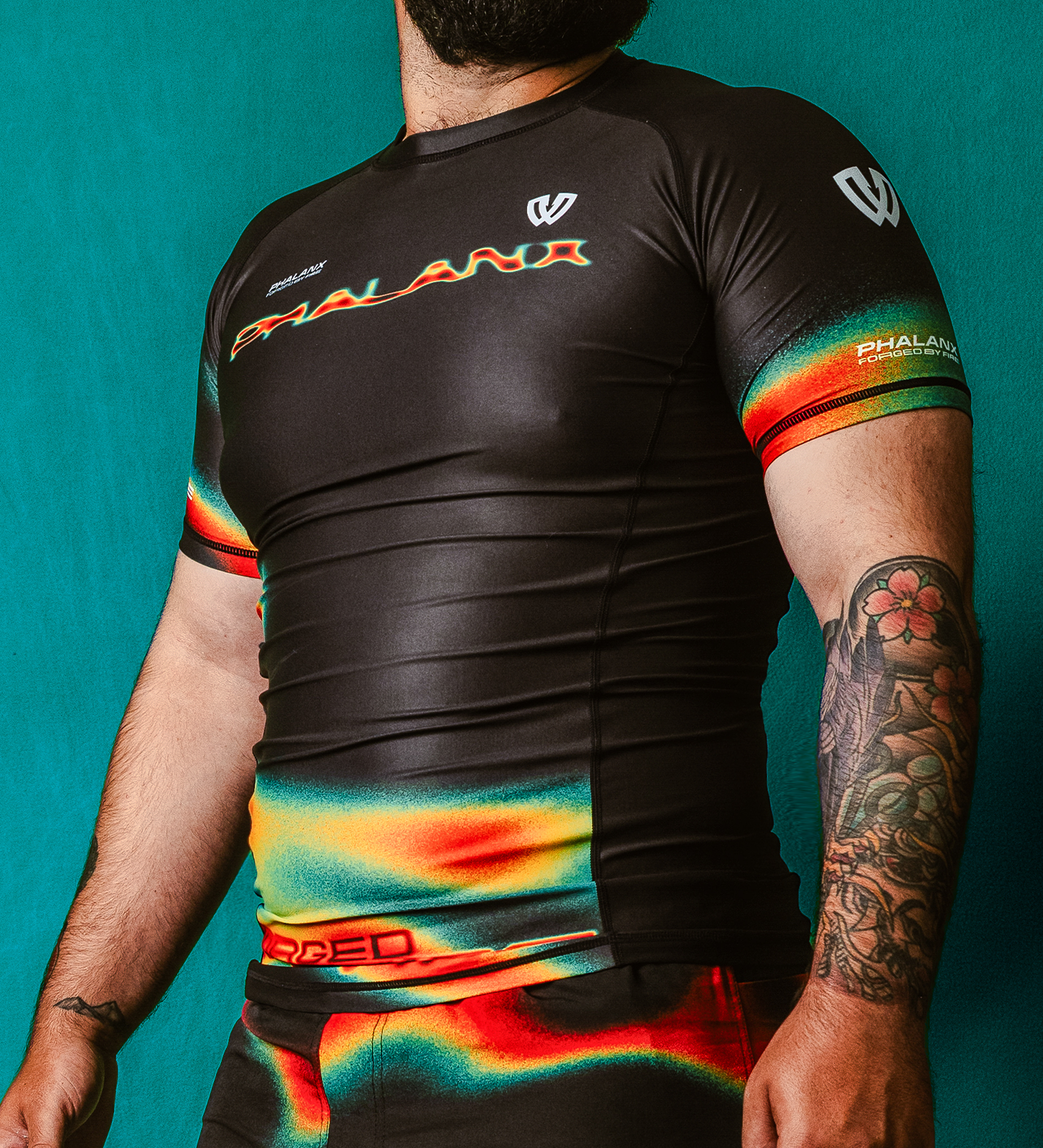 FLUX SHORT SLEEVE RASH GUARD
