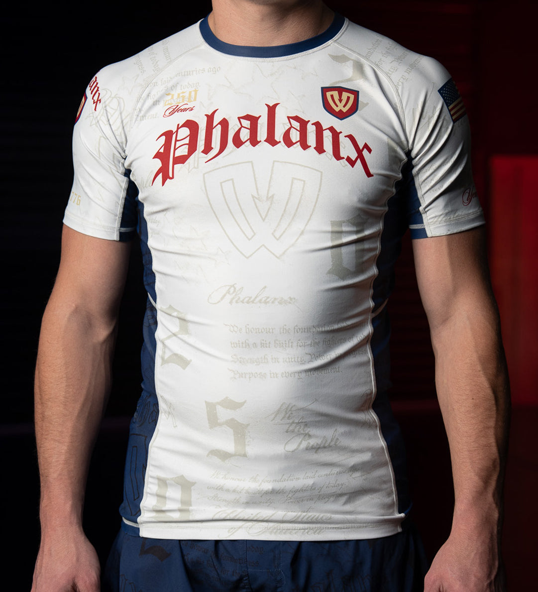 FOUNDERS SHORT SLEEVE RASH GUARD