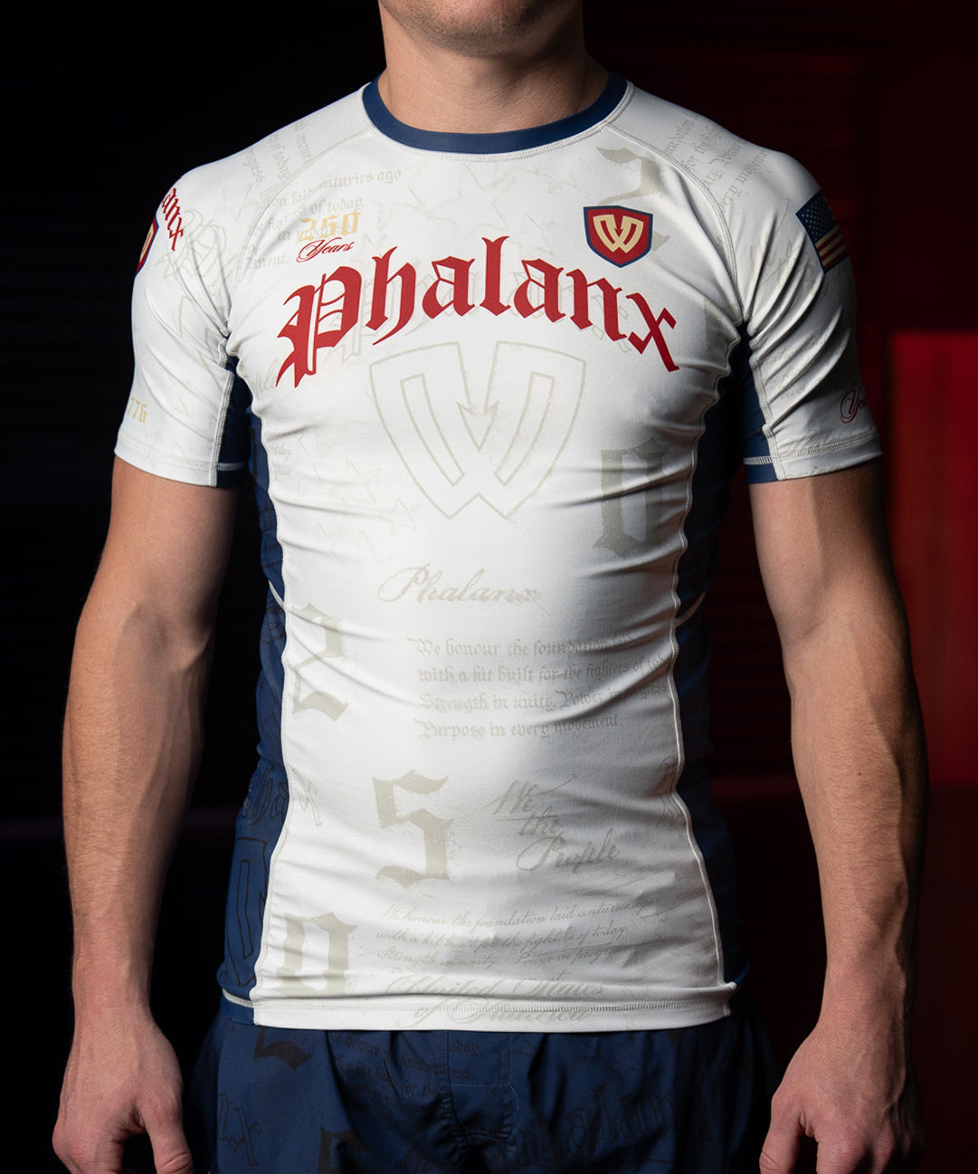 WE THE PEOPLE SHORT-SLEEVE RASH GUARD | FOUNDERS