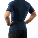 ICON SHORT-SLEEVE RASH GUARD | NAVY