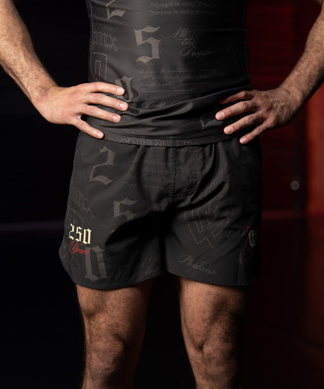 WE THE PEOPLE HPTX JIU JITSU SHORTS (5" INSEAM) | LIBERTY
