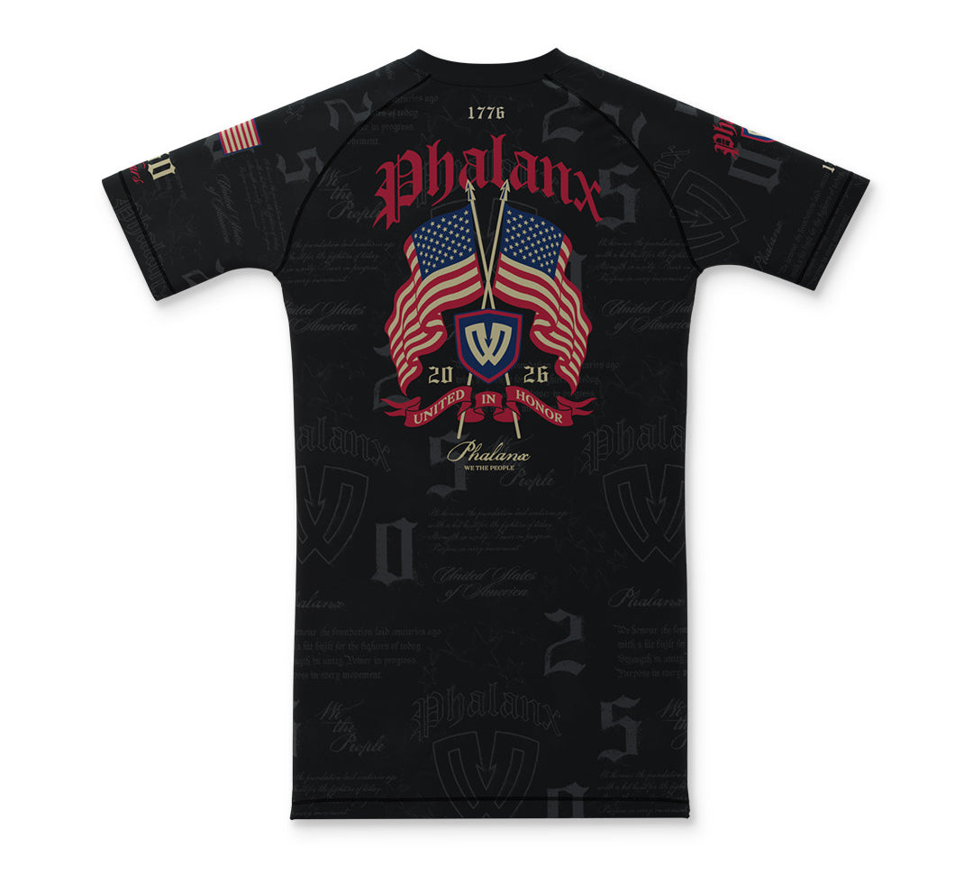 LIBERTY WOMEN'S RASH GUARD