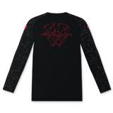 METRIC '25: BLOODLINE LONG-SLEEVE RASH GUARD