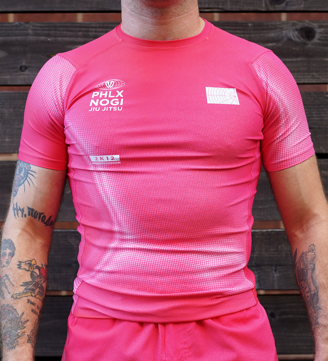 NEON SHORT SLEEVE RASH GUARD