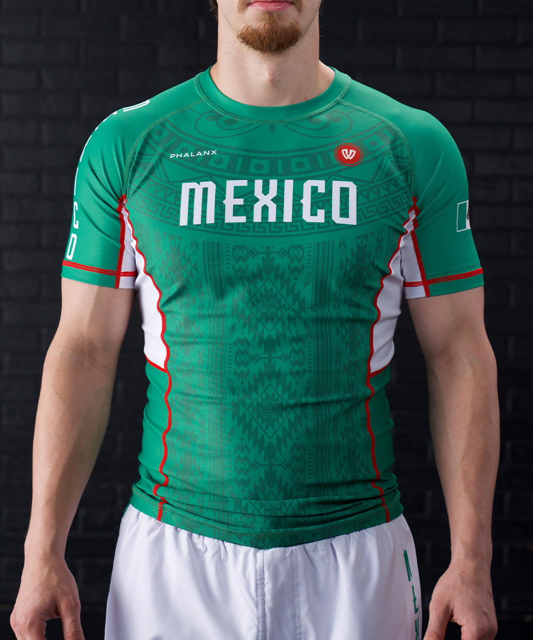 NATIONALS SHORT-SLEEVE RASH GUARD | MEXICO