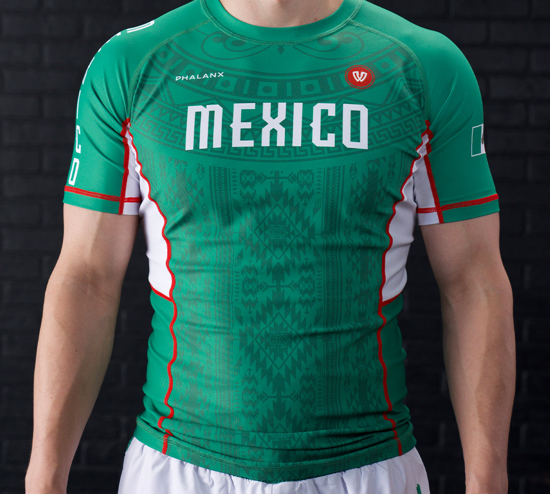 MEXICO NATIONALS SHORT-SLEEVE RASH GUARD