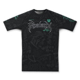 MEMENTO MORI | REQUIEM SHORT-SLEEVE RASH GUARD